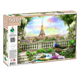 Пазлы 500 "Вид на Эйфелеву башню" Ен.4887