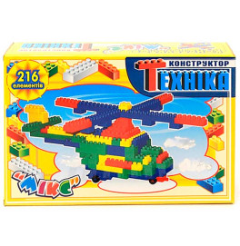 Конструктор Микс-Техника (216 деталей) 4043