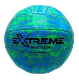 Мяч волейбольный Extreme Motion №5 TPU 270 грамм MIX 2 цвета с сеткой и Мяч волейбольный Extreme Motion №5 TPU 270 грамм MIX 2 цвета с сеткой и