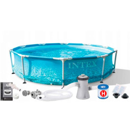 Каркасный бассейн INTEX 305x76 см с насосом и фильтром 4485 л