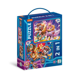 Пазл 2 в 1 Dodo Paw Patrol «Сохраняем мир в безопасности!» 200573
