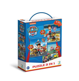 Пазл Dodo Paw Patrol Готовы к работе 3 в 1
