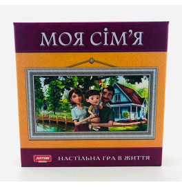 Настільна гра Artos Моя сім'я ЛЮКС для дітей Ост.0765