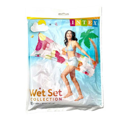 Матрас надувной пляжный Intex для плавания 59720_Flowers