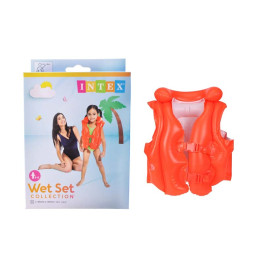 INTEX жилет детский надувной оранжевый, 50 см*47 см 58671
