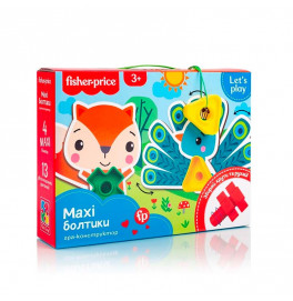 Гра-конструктор Vladi Toys "Fisher Price. Maxi-болтики" з болтами VT2905-23