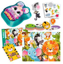 Набор сюрпризов Vladi Toys "Bunny surprise. Изумрудный" 6 сюрпризов