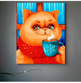 Картина по номерам "Зимний аромат" 40*50 см @