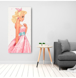 Картина по номерам ArtCraft "Женская нежность" 40*80 см