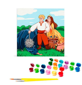 Картина по номерам "Котигорошко" Авторская ArtCraft 40*40 см