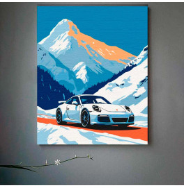 Картина за номерами "Porsche 911" ArtCraft 40*50 см