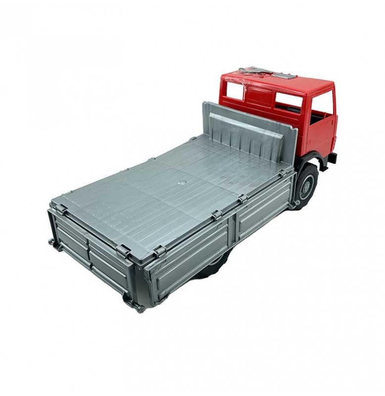 Машинка бортовая Орион "Камаз" 42 см 10_Red-Gray