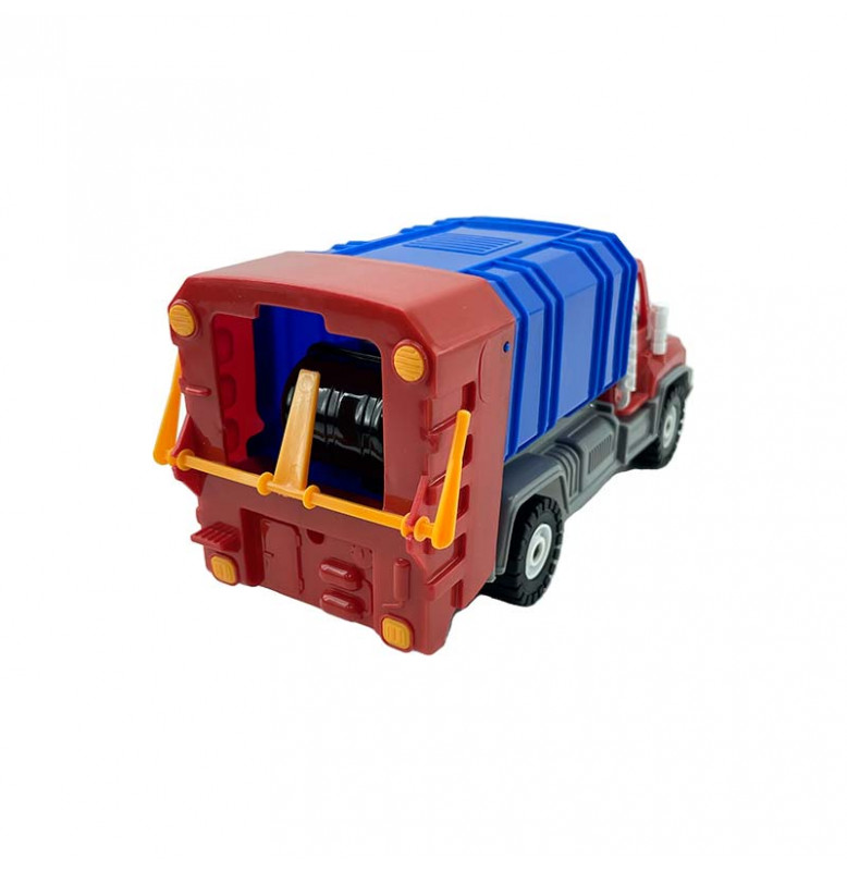Машинка Орион "Камаз" мусоровоз 27 см 765_Red-Blue-Red