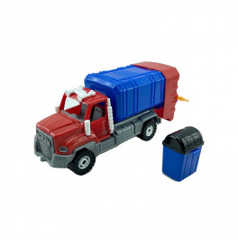 Машинка Орион "Камаз" мусоровоз 27 см 765_Red-Blue-Red
