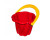 Ведро "Ромашка" 1142_Red