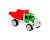Машина Бамсик самоскид 3688_Green-Red