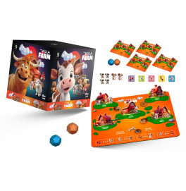Настольная игра qbee "The Villa Farm" деревянная QB701-006
