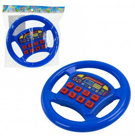 Руль музыкальный 18,5x18,5x3 см 3360_Blue