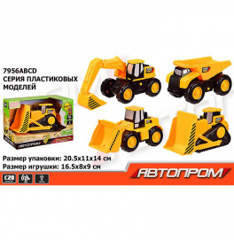 Будтехніка Автопром зі світлом і звуком 7956ABCD