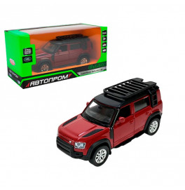Машинка Автопром Land Rover Defender 110 5 inch металлическая 10010_Red