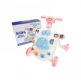 Ходунки-каталка со светом и звуком MT-4_Pink