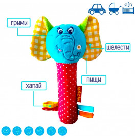 Погремушка Macik Зоо Слон Милаш МС 010202-01