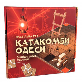 Настольная игра Strateg Катакомбы Одессы развлекательная на украинском языке 30285