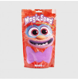 Magic sand в пакете 39404-4 фиолетовый, 1 кг 39404-4