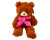 М'яка іграшка Ведмідь Боник 45 см 0080_Brown