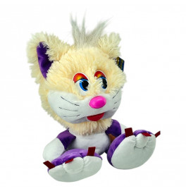 Мягкая игрушка Коротышка кот 30 см 0071_Cream-Violet