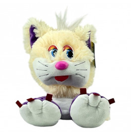 Мягкая игрушка Коротышка кот 30 см 0071_Cream-Violet
