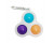 Гра-Антистрес Simple Dimple SM-DM-T3 Брелок Потрійний SM-DM-T3