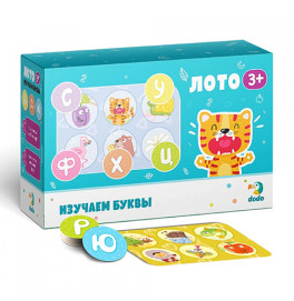 Настольная игра Dodo Бинго Изучаем буквы для детей 300197