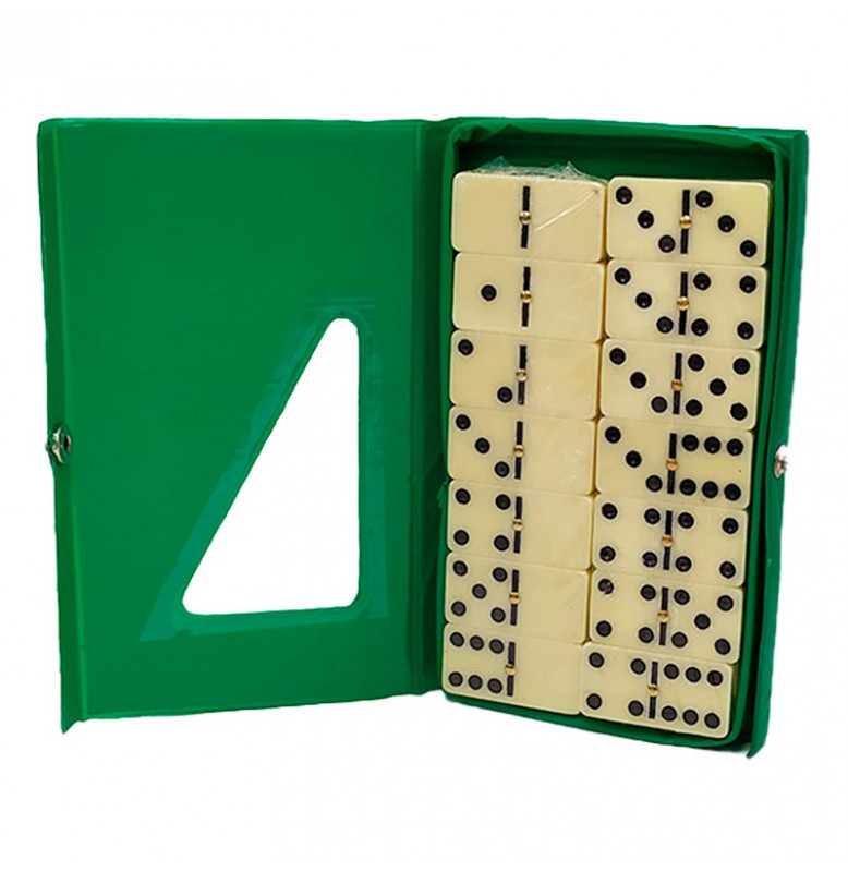 Домино в коробке 18*11*1,5см B00495_Green