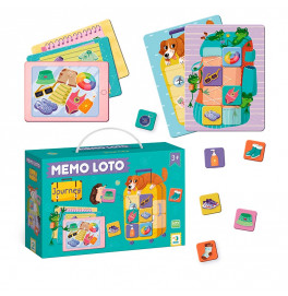 Настольная игра Dodo MEMO LOTO Собираемся в путешествие 301227