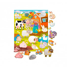 Игровой набор Dodo На ферме со стикерами 300863