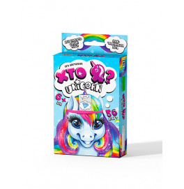 Настольная игра Danko Toys викторина "Кто Я? Unicorn" для детей HIM-05-01U