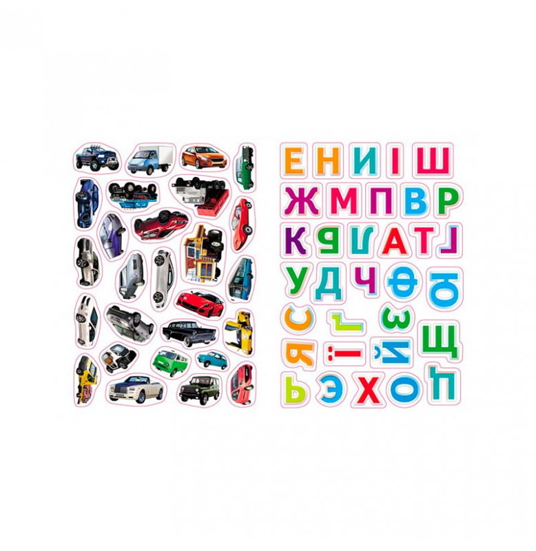 Детская книга 9789669133472_Автомобільна абетка