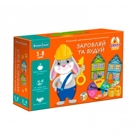 Игра настольная Vladi Toys Зарабатывай и строй экономичная VT2312-04