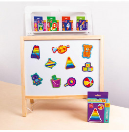 Развивающая игра Vladi Toys "Игрушки" набор магнитов VT3106-33