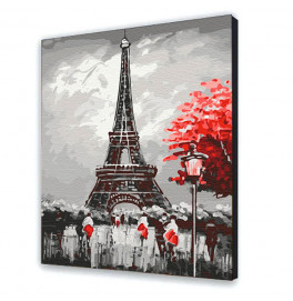 Картина за номерами "Похмурий Париж" 40*50 см 11683-AC