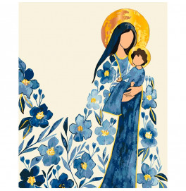 Картина по номерам Artcraft "Богородица" 40*50 см 16527-AC