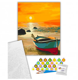 Картина по номерам ArtCraft Закат пейзаж 40*50 см 504023-NC