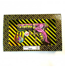 Резинкострел Сувенир Декор Box Glock Monster из дерева GL-MO