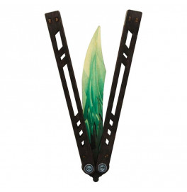 Сувенирный нож Сувенир Декор Бабочка Dragon Glass Emerald из дерева SO2BALDG