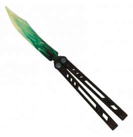 Сувенирный нож Сувенир Декор Бабочка Dragon Glass Emerald из дерева SO2BALDG