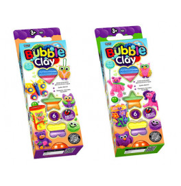 Набор для творчества Danko Toys "BUBBLE CLAY" развивающий BBC-01-01U,02U
