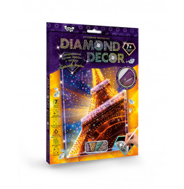 Набор для творчества Danko Toys "DIAMOND DECOR" развивающий DD-01-01,02..07,09,10,11