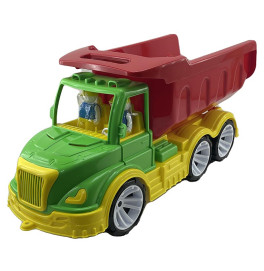 Самосвал Mati пустой цветной арт 009/10 009/10_Green-Red