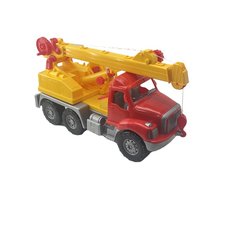 Машинка-кран "Магірус" 0503_Red-Yellow